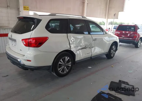 2019 Nissan Pathfinder Sl z USA, uszkodzony, nr VIN 5N1DR2MN5KC627198
